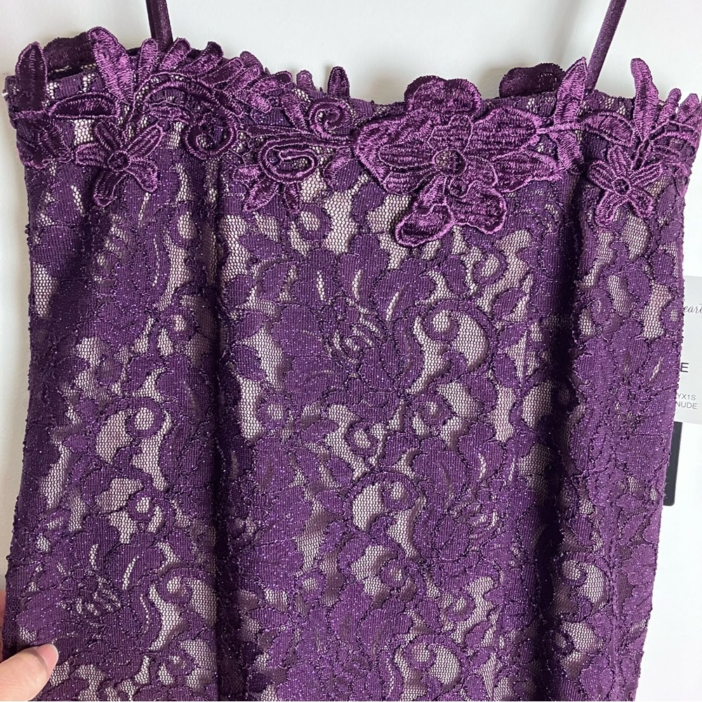 Sequin Hearts 2 Piece Lace Dress - Picture 13 of 16